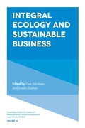 Cover: Integral Ecology and Sustainable Business - Emerald Publishing Limited