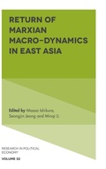 Cover: Return of Marxian Macro-dynamics in East Asia - Emerald Publishing Limited
