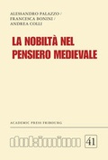Cover: La nobilt&agrave; nel pensiero medievale - Academic Press Fribourg