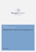 Cover: Kapitalmarkt - Recht und Transaktionen XI - Schulthess Juristische Medien