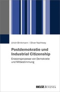 Cover: Postdemokratie und Industrial Citizenship - Juventa Verlag ein Imprint der Beltz Verlagsgruppe GmbH & Co. KG