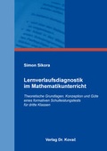 Cover: Lernverlaufsdiagnostik im Mathematikunterricht - Kovac, Dr. Verlag