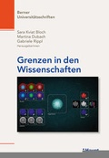 Cover: Grenzen in den Wissenschaften - Haupt Verlag