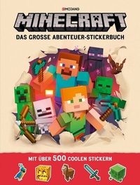 Abbildung von: Minecraft, Das große Abenteuer-Stickerbuch - Schneiderbuch