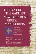 Cover: Text Of The Earliest New Testament Greek Manuscripts, The - Tyndale House Publishers