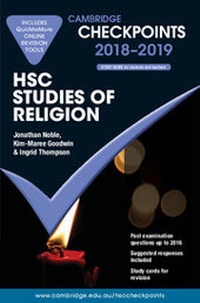 Abbildung von: Cambridge Checkpoints HSC Studies of Religion 2018-19 and Quiz Me More - Cambridge University Press