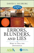 Cover: Errors, Blunders, and Lies - Chapman & Hall/CRC