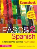 Cover: Pasos 2 (Fourth Edition) Spanish Intermediate Course - John Murray Languages