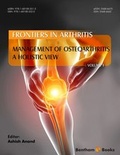 Cover: Management of Osteoarthritis - A holistic view - Bentham Science Publishers