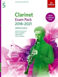 Abbildung von: Clarinet Exam Pack 2018-2021, ABRSM Grade 5 - Associated Board of the Royal Schools of Music