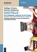 Cover: Digitale Kommunikation - De Gruyter Oldenbourg