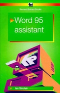 Cover: Word 95 Assistant - Bernard Babani Publishing