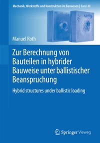 Abbildung von: Zur Berechnung von Bauteilen in hybrider Bauweise unter ballistischer Beanspruchung - Springer Vieweg
