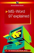 Cover: MS Word 97 Explained - Bernard Babani Publishing