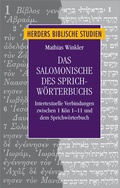 Cover: Das Salomonische des Sprichw&ouml;rterbuchs - Verlag Herder