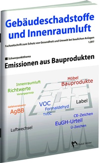 Abbildung von: Gebäudeschadstoffe und Innenraumluft, Band 2: Emissionen aus Bauprodukten - Rudolf Müller Verlag