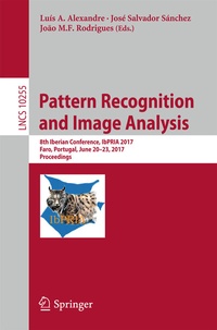 Enlarge image Cover: Pattern Recognition and Image Analysis - Springer