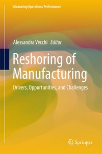Enlarge image Cover: Reshoring of Manufacturing - Springer