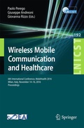 Cover: Wireless Mobile Communication and Healthcare - Springer