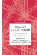 Cover: Scalia's Constitution - Palgrave Macmillan