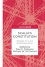Cover: Scalia's Constitution - Palgrave Macmillan