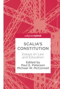Cover: Scalia's Constitution - Palgrave Macmillan