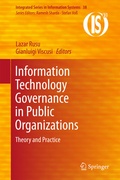 Cover: Information Technology Governance in Public Organizations - Springer