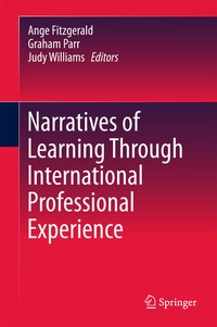 Enlarge image Cover: Narratives of Learning Through International Professional Experience - Springer