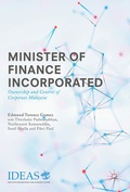 Cover: Minister of Finance Incorporated - Palgrave Macmillan