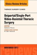 Bild: Uniportal/Single-Port Video-Assisted Thoracic Surgery, An Issue of Thoracic Surgery Clinics: Volume 27-4 - Elsevier