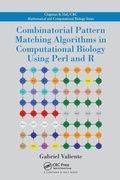 Cover: Combinatorial Pattern Matching Algorithms in Computational Biology Using Perl and R - CRC Press