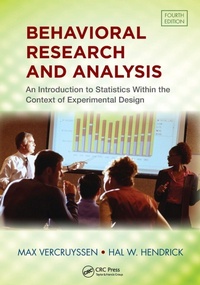 Enlarge image Cover: Behavioral Research and Analysis - CRC Press