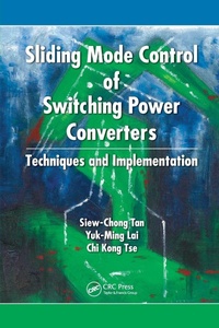 Enlarge image Cover: Sliding Mode Control of Switching Power Converters - CRC Press