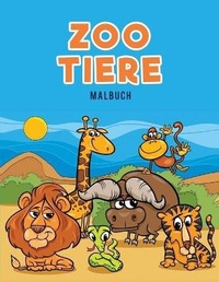 Abbildung von: Zoo Tiere Malbuch - Coloring Pages for Kids