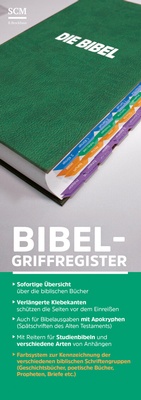Abbildung von: Bibel-Griffregister mit Farbsystem - R. Brockhaus
