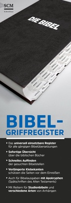 Abbildung von: Bibel-Griffregister weiß - R. Brockhaus