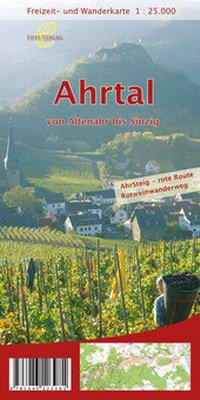 Abbildung von: Freizeit- und Wanderkarte Ahrtal von Altenahr bis Sinzig - Gaasterland Verlag