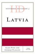 Cover: Historical Dictionary of Latvia - Rowman & Littlefield Publishers