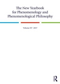 Cover: The New Yearbook for Phenomenology and Phenomenological Philosophy - Routledge