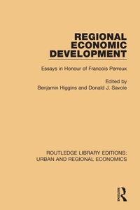 Enlarge image Cover: Regional Economic Development - Routledge