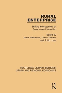 Enlarge image Cover: Rural Enterprise - Routledge