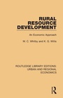 Cover: Rural Resource Development - Routledge