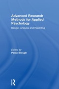Cover: Advanced Research Methods for Applied Psychology - Routledge
