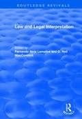 Cover: Law and Legal Interpretation - Routledge