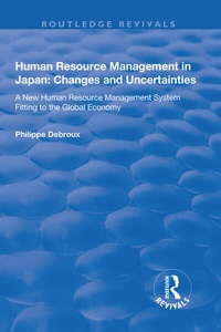 Enlarge image Cover: Human Resource Management in Japan - Routledge