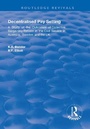 Cover: Decentralised Pay Setting - Routledge