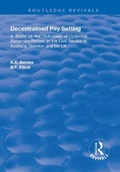 Cover: Decentralised Pay Setting - Routledge