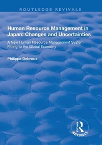 Enlarge image Cover: Human Resource Management in Japan - Routledge