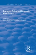Cover: Transport Policy and Research - Routledge