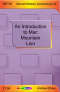 Cover: An Introduction to Mac OS X Mountain Lion - Bernard Babani Publishing